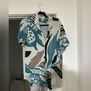 Zara Men’s Viscose Button Down